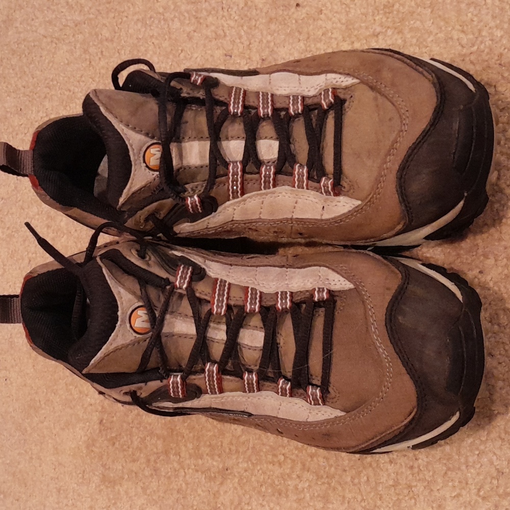Merrell men's hiking shoes size 8.5